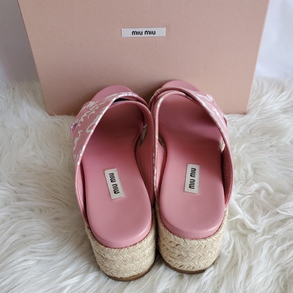 USED Miu Miu Espadrilles - Picture 3 of 6